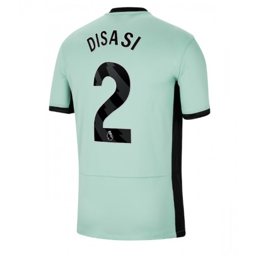 Maillot de foot Chelsea Axel Disasi #2 Troisième 2023-24 Manches Courte Maillot de foot Chelsea Axel Disasi #2 Troisième 2023-24 Manches Courte